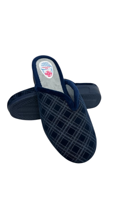 ZAPATILLA ABERTURA CUADRO MARINO