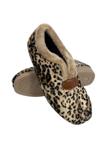 ZAPATILLA CERRADA PRINT CAMEL