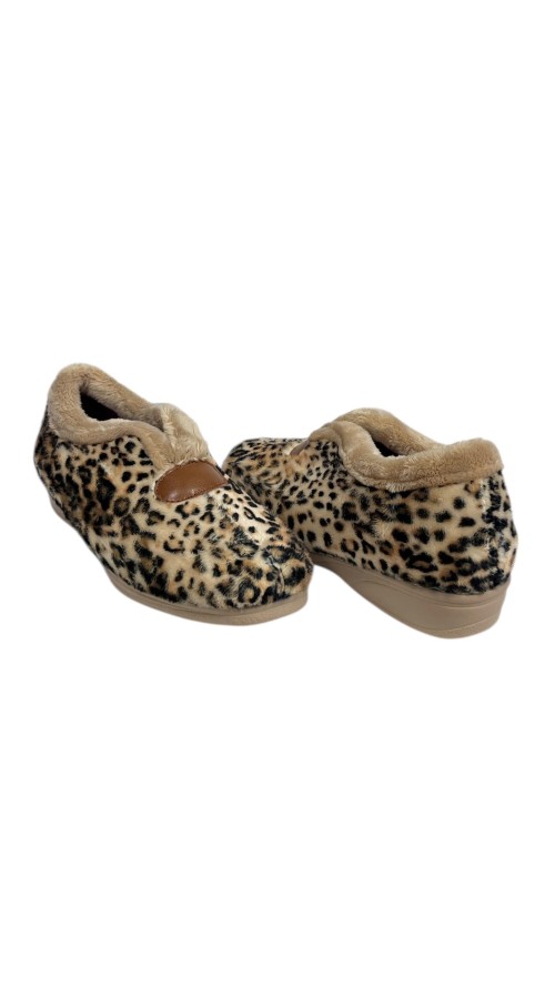ZAPATILLA CERRADA PRINT CAMEL