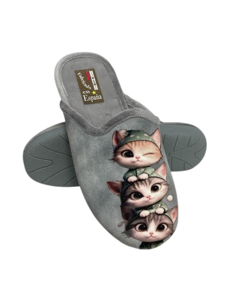 ZAPATILLA SERIGRAFIAS GRIS