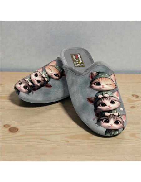 ZAPATILLA SERIGRAFIAS GRIS