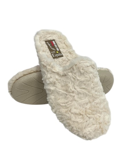ZAPATILLA PELO SUAVE BEIG