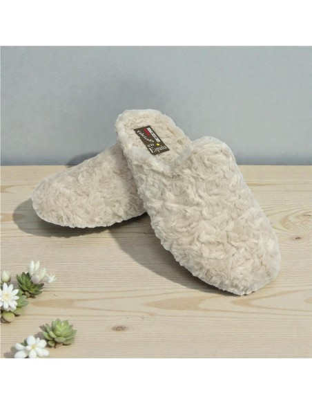 ZAPATILLA PELO SUAVE BEIG