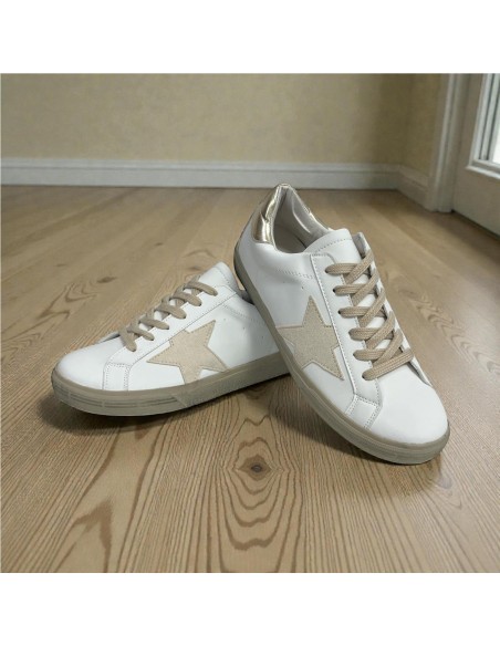 DEPORTIVA GOLD GLITER BEIG