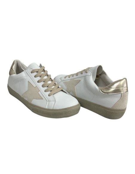 DEPORTIVA GOLD GLITER BEIG