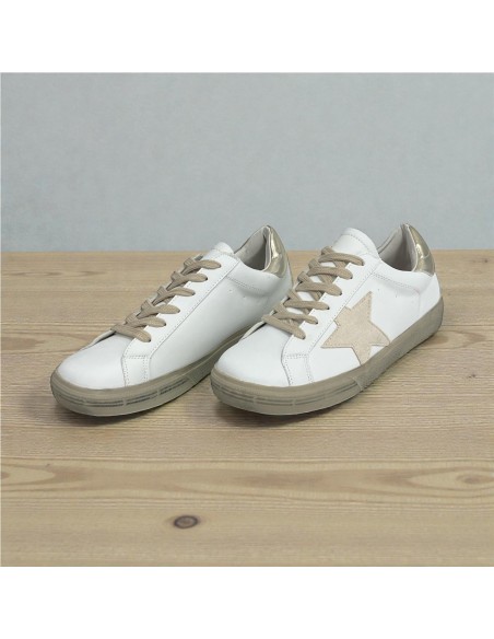 DEPORTIVA GOLD GLITER BEIG