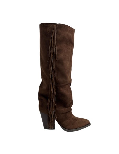 BOTA FLECOS MARRON