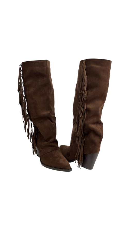 BOTA FLECOS MARRON