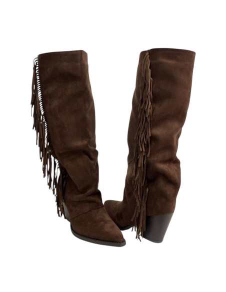BOTA FLECOS MARRON