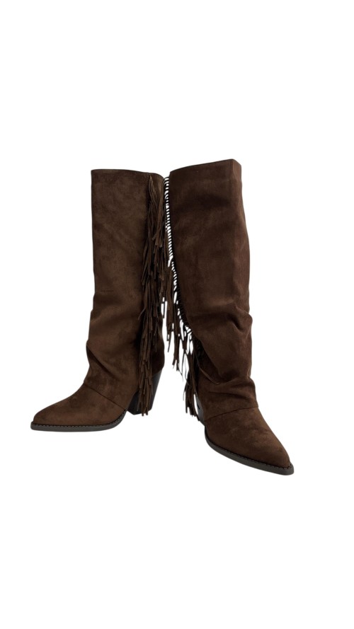 BOTA FLECOS MARRON