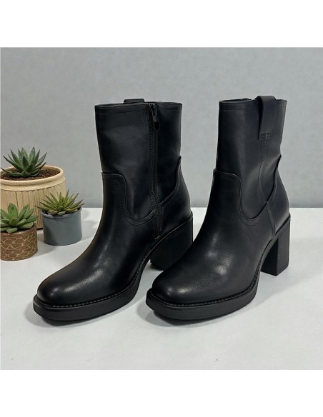 BOTIN NAPA PISO ANCHO NEGRO