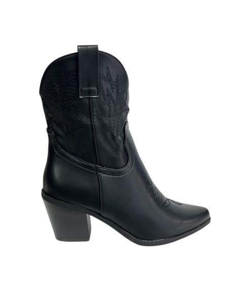 BOTIN COW BOY NEGRO
