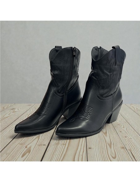 BOTIN COW BOY NEGRO