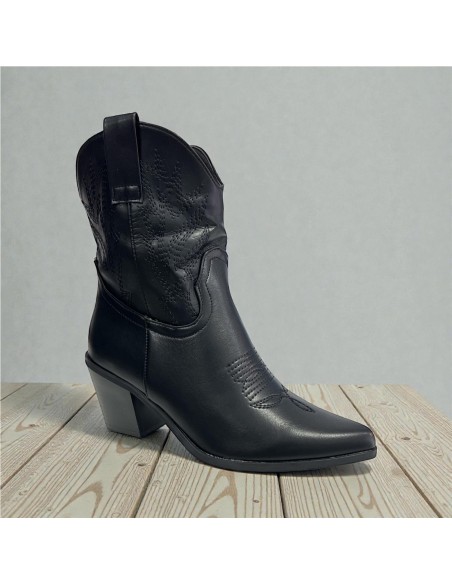 BOTIN COW BOY NEGRO