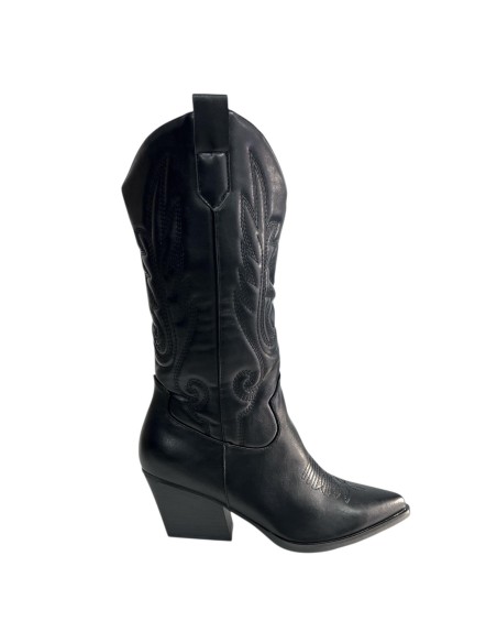 BOTA NAPA COW BOY NEGRO