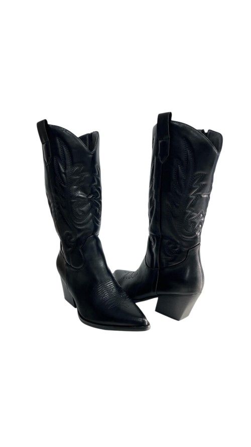 BOTA NAPA COW BOY NEGRO
