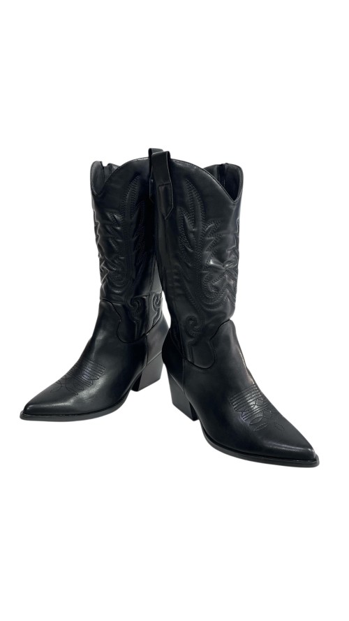 BOTA NAPA COW BOY NEGRO