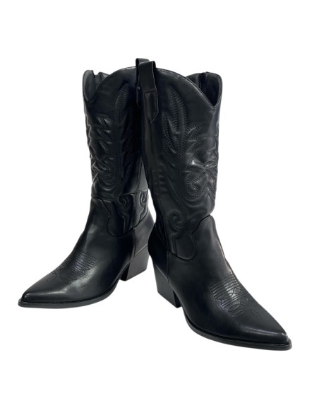BOTA NAPA COW BOY NEGRO