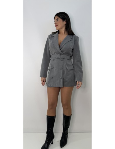 MONO BLAZER GRIS