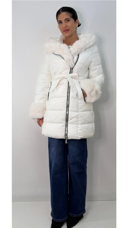 CHAQUETON PRAGA BLANCO