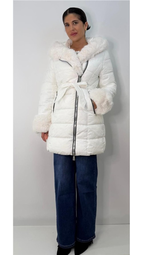 CHAQUETON PRAGA BLANCO