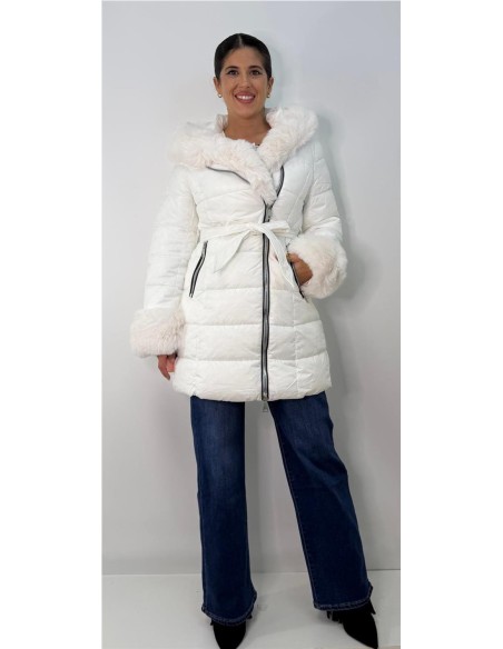 CHAQUETON PRAGA BLANCO