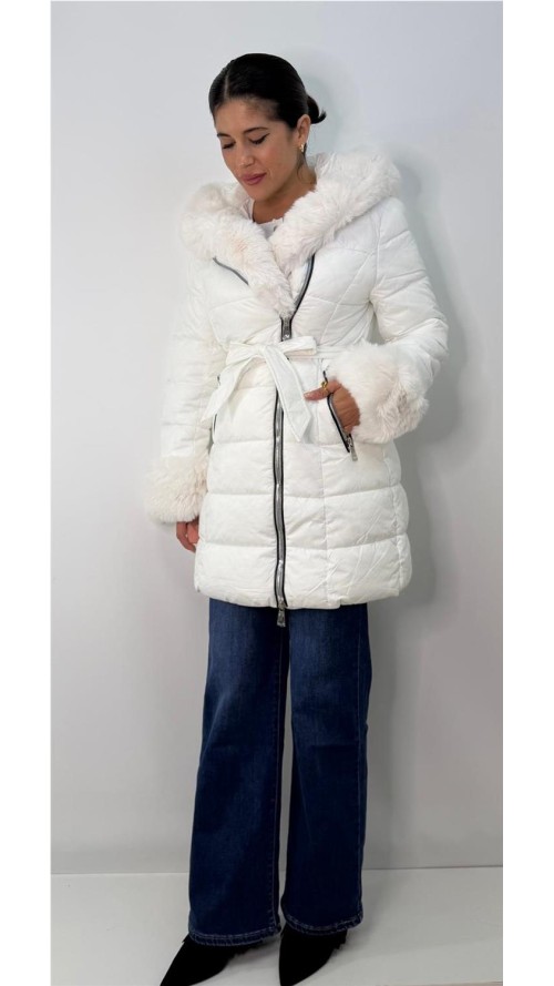 CHAQUETON PRAGA BLANCO