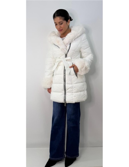 CHAQUETON PRAGA BLANCO