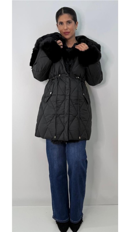 CHAQUETON MILAN NEGRO