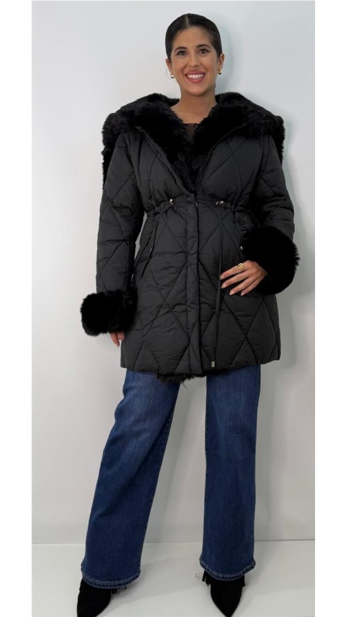 CHAQUETON MILAN NEGRO