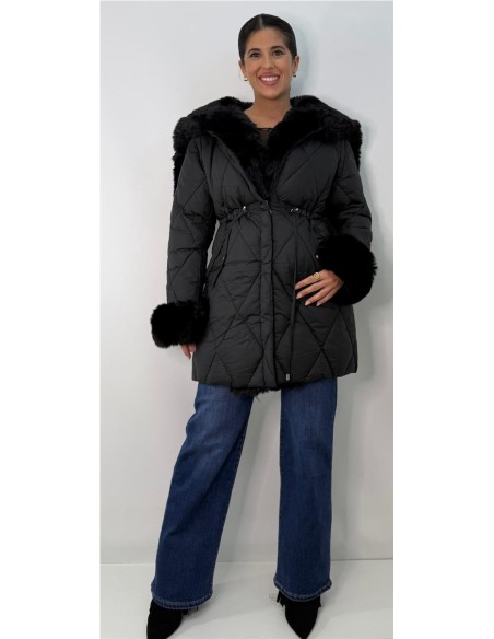 CHAQUETON MILAN NEGRO