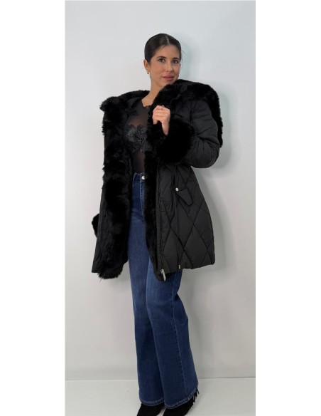 CHAQUETON MILAN NEGRO