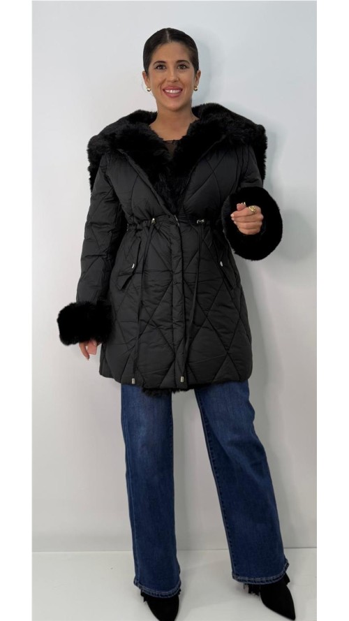 CHAQUETON MILAN NEGRO