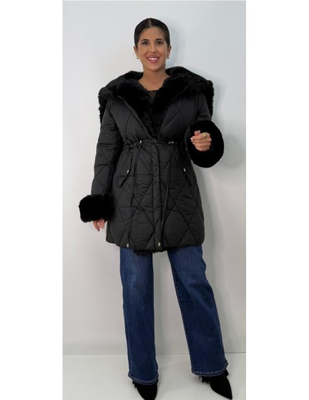 CHAQUETON MILAN NEGRO