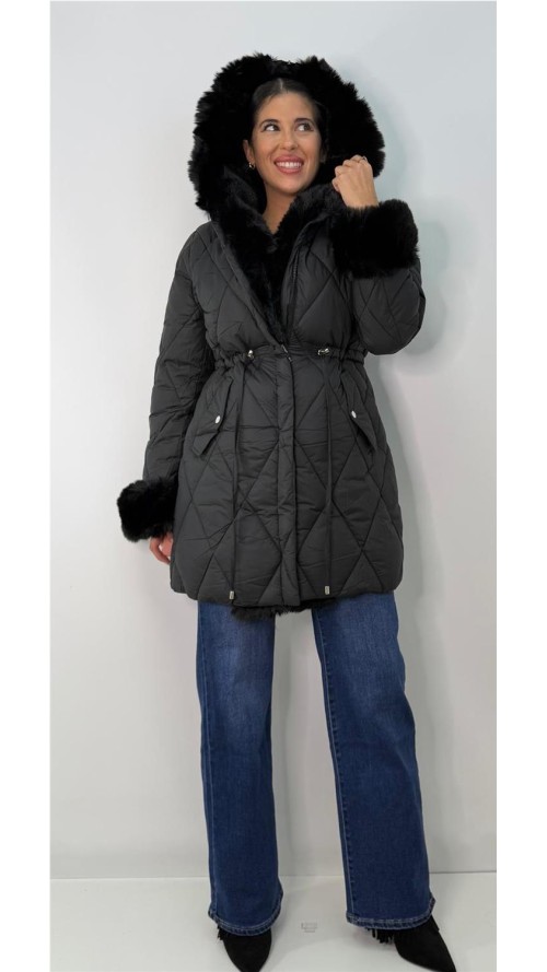 CHAQUETON MILAN NEGRO