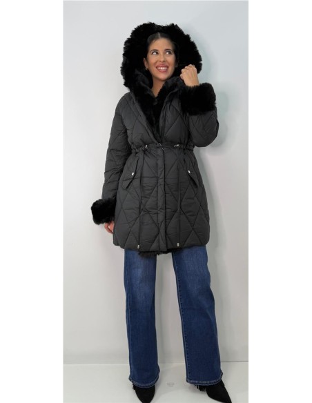 CHAQUETON MILAN NEGRO