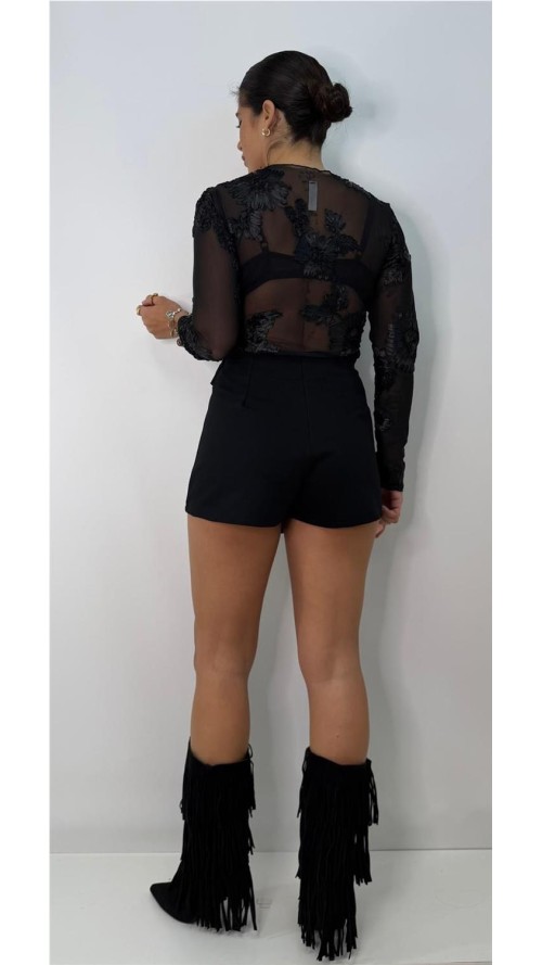 FALDA PANTALO SHAKIRA NEGRO