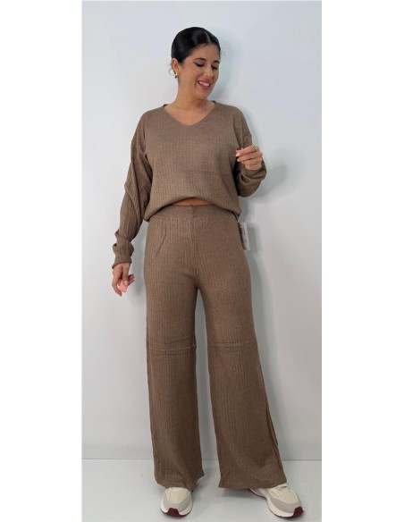 CONJUNTO DIANA MARRON