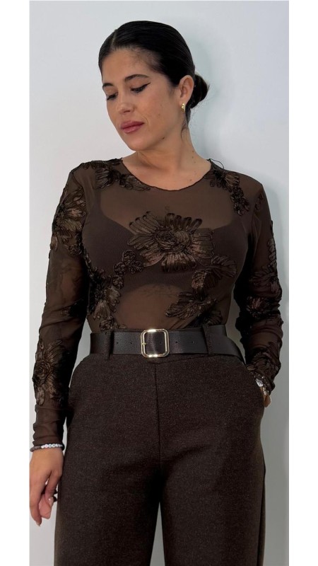 BODY FLORBOD MARRON 2