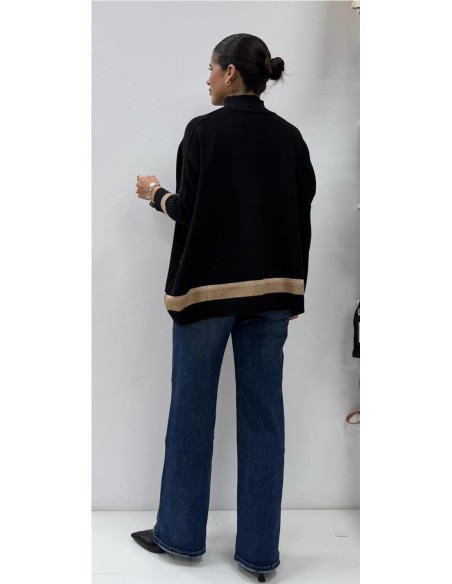 MAXI JERSEY BRILLO NEGRO 1