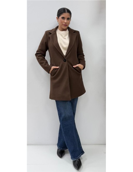 ABRIGO ZAMORA MARRON