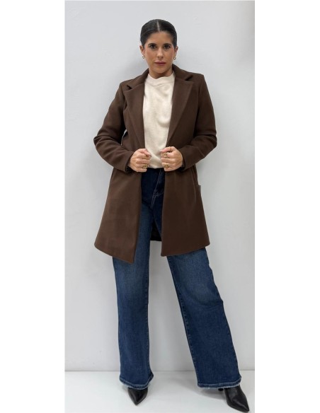 ABRIGO ZAMORA MARRON