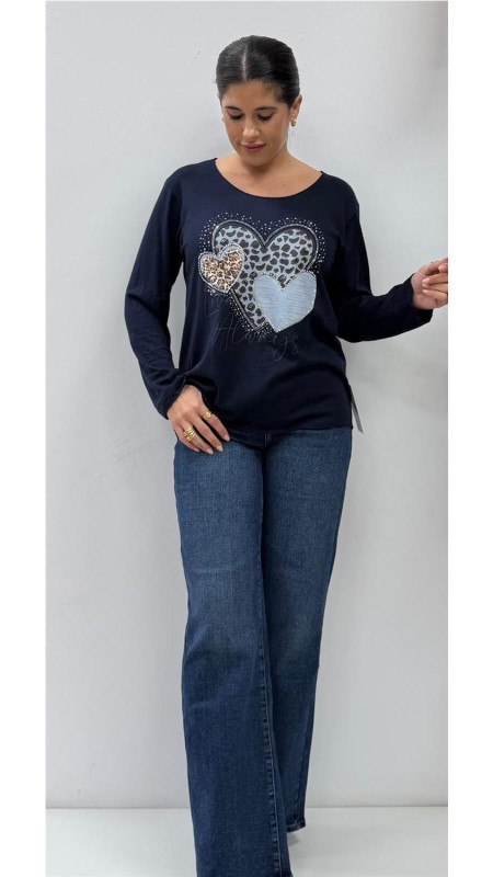 JERSEY 3 CORAZONES MARINO 2