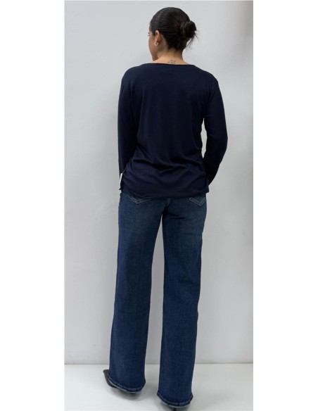 JERSEY 3 CORAZONES MARINO