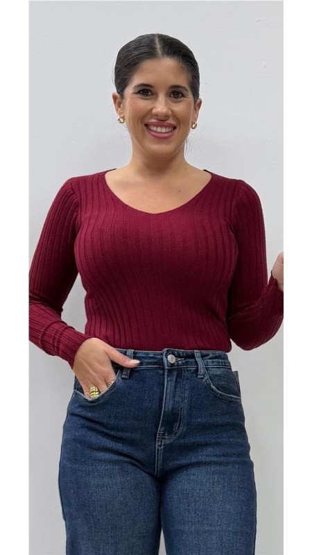 JERSEY CANALE EVITA BURDEOS