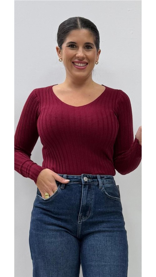 JERSEY CANALE EVITA BURDEOS