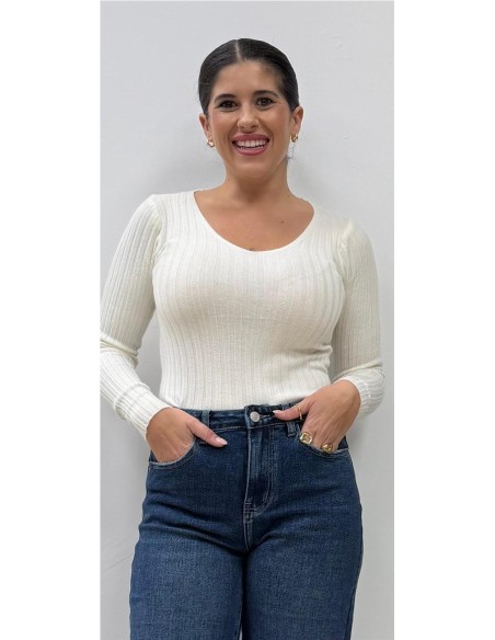 JERSEY CANALE EVITA BLANCO