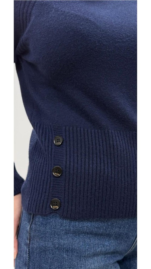 JERSEY BOTONES MARINO