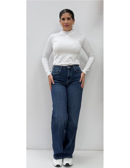 CAMISETA TERMICA CUELLO ALTO BLANCO