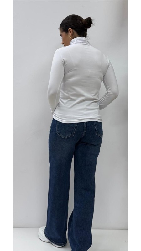 CAMISETA TERMICA DOBLE CUELLO BLANCO 2